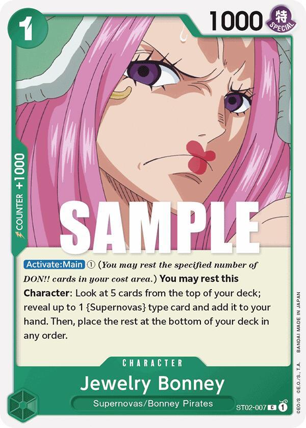 Bonney Pirates, Character, Common, Revision Pack Cards, Supernovas Jewelry Bonney [Revision Pack Cards] - Trading Card World