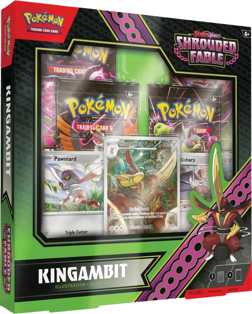 Scarlet & Violet: Shrouded Fable - Kingambit Illustration Collection