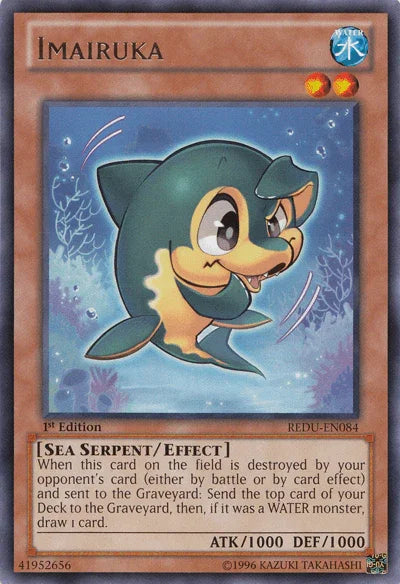 1st Edition, Effect Monster, Rare, Return of the Duelist, Sea Serpent, Unlimited, Water Imairuka [REDU-EN084] Rare - Trading Card World