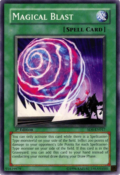 1st Edition, Common, Normal Spell, Spell, Structure Deck: Spellcaster's Judgment, Unlimited Magical Blast [SD6-EN017] Common - Trading Card World