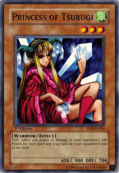 1st Edition, Common, Effect Monster, Starter Deck 2006, Unlimited, Warrior, Wind Princess of Tsurugi [YSD-EN014] Common - Trading Card World
