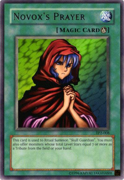 Rare, Ritual Spell, Spell, Tournament Pack 2, Unlimited Novox's Prayer [TP2-008] Rare - Trading Card World