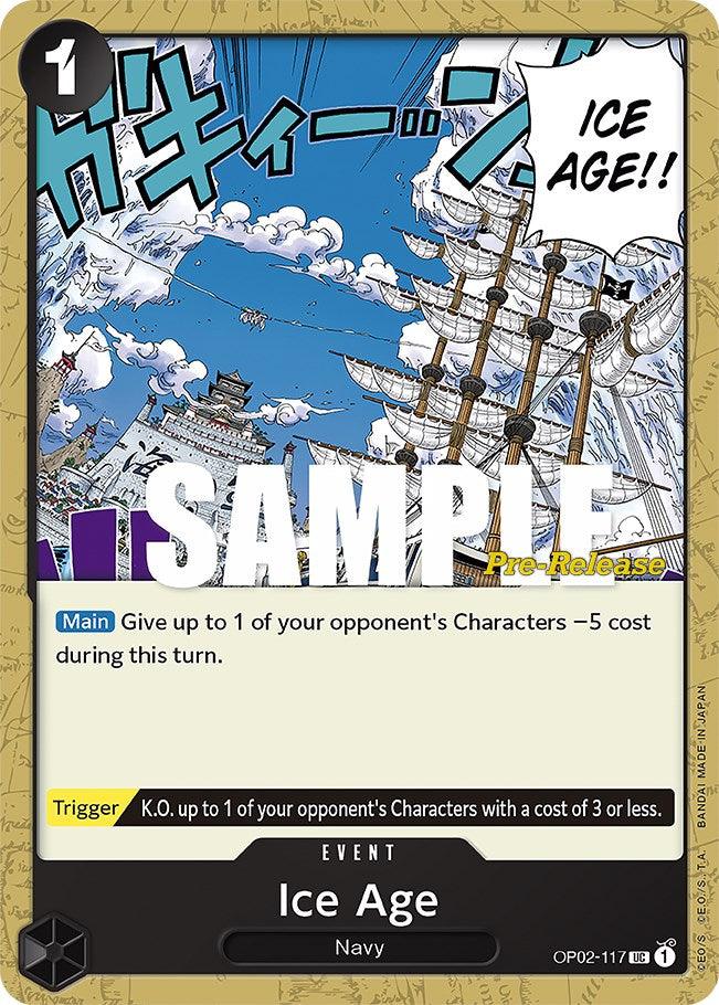 Event, Navy, Paramount War, Paramount War Pre-Release Cards, Uncommon Ice Age [Paramount War Pre-Release Cards] - Trading Card World