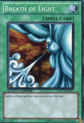 Limited, Normal Spell, Spell, Super Rare, World Championship 2011 Card Pack Breath of Light [WP11-EN017] Super Rare - Trading Card World