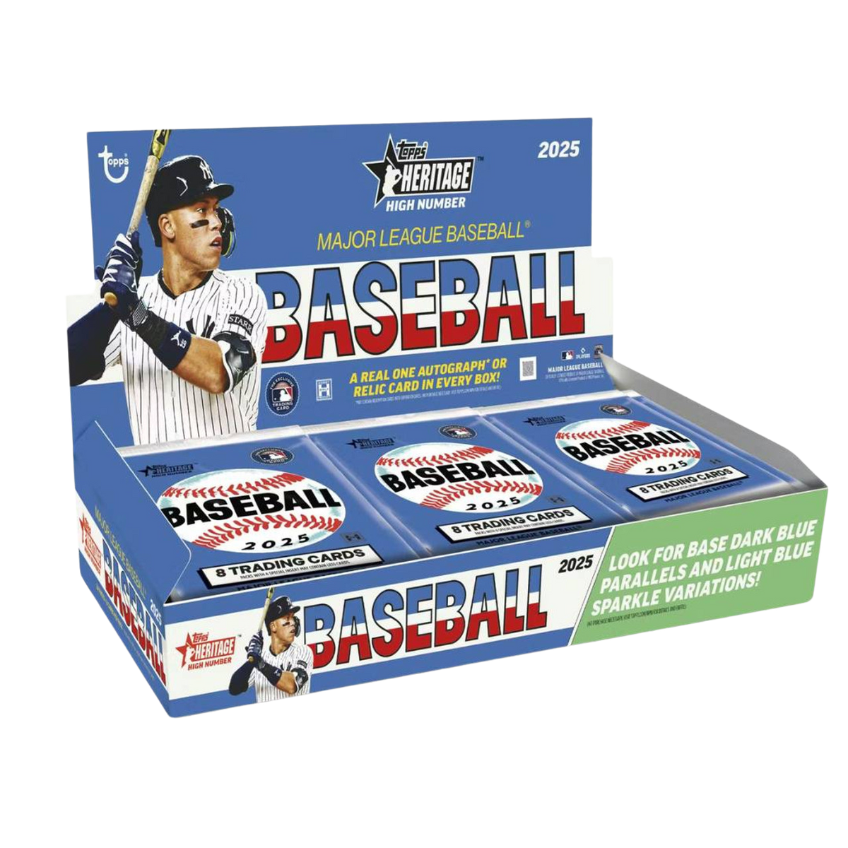 2025 Topps Heritage High Number Baseball - Hobby Box