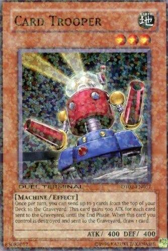 Duel Terminal 2, Earth, Effect Monster, Limited, Machine, Super Rare Card Trooper [DT02-EN057] Super Rare - Trading Card World