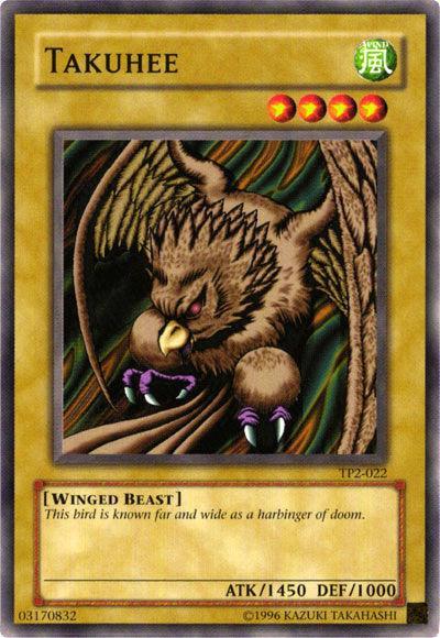 Common, Normal Monster, Tournament Pack 2, Unlimited, Wind, Winged Beast Takuhee [TP2-022] Common - Trading Card World