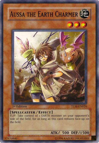 1st Edition, Common, Earth, Effect Monster, Spellcaster, The Lost Millennium, Unlimited Aussa the Earth Charmer [TLM-EN026] Common - Trading Card World