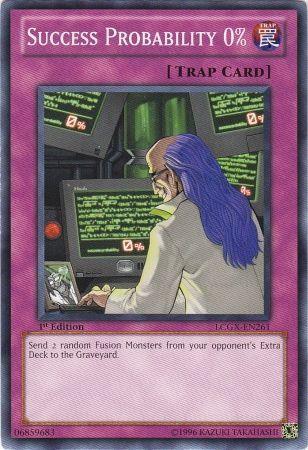 1st Edition, Common, Legendary Collection 2, Normal Spell, Trap, Unlimited Success Probability 0% [LCGX-EN261] Common - Trading Card World