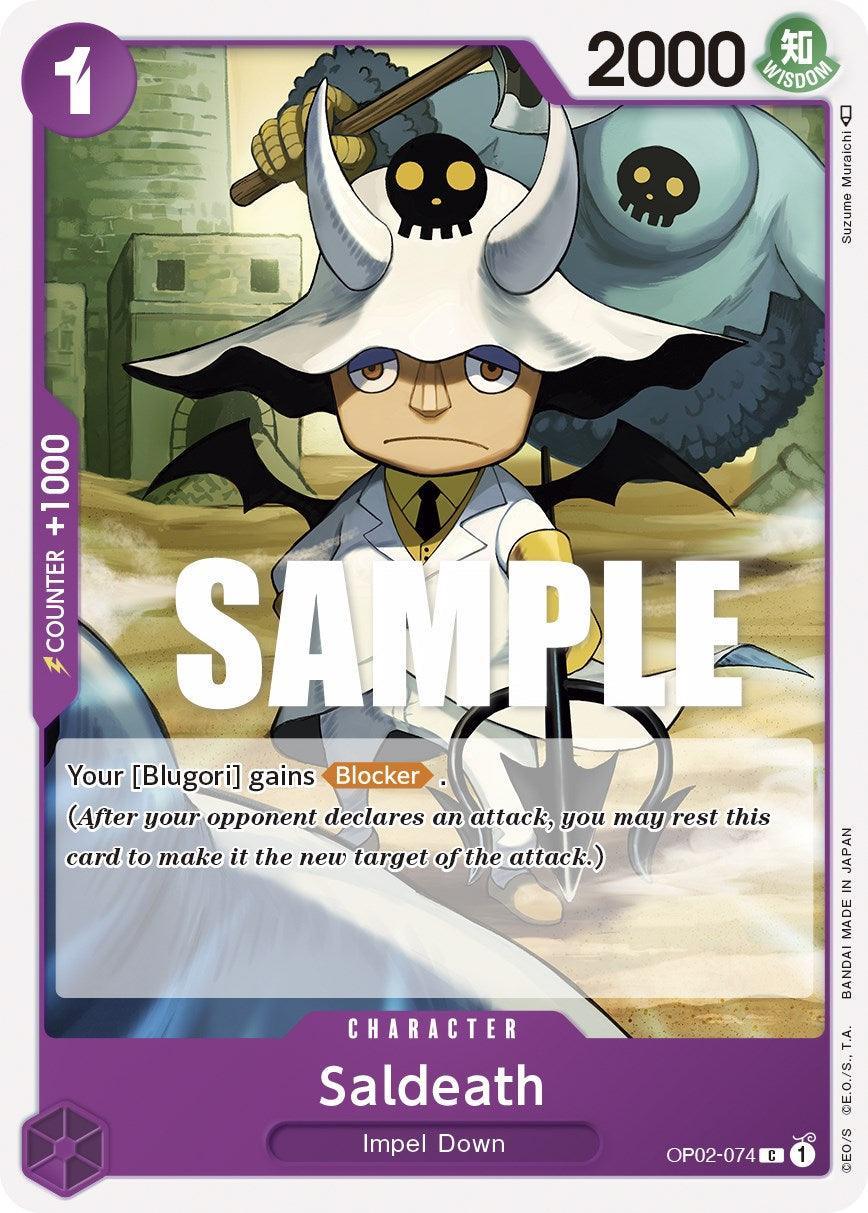 Character, Common, Impel Down, Paramount War Saldeath [Paramount War] - Trading Card World