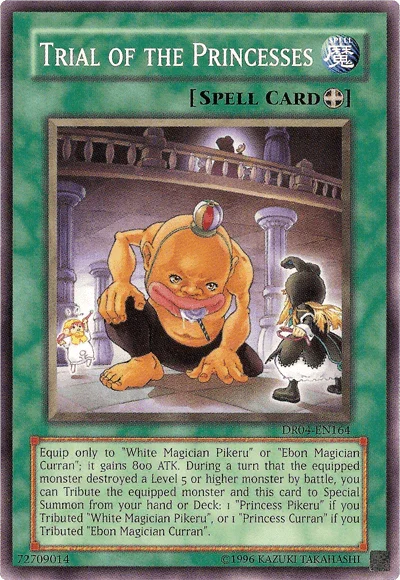 Common, Dark Revelation Volume 4, Equip Spell, Spell, Unlimited Trial of the Princesses [DR04-EN164] Common - Trading Card World