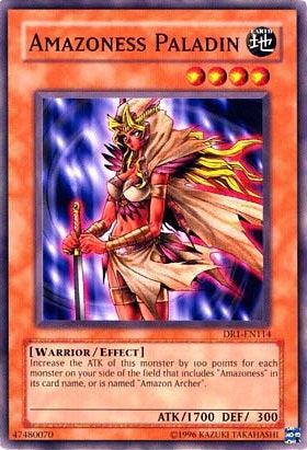Common, Dark Revelation Volume 1, Earth, Effect Monster, Unlimited, Warrior Amazoness Paladin [DR1-EN114] Common - Trading Card World