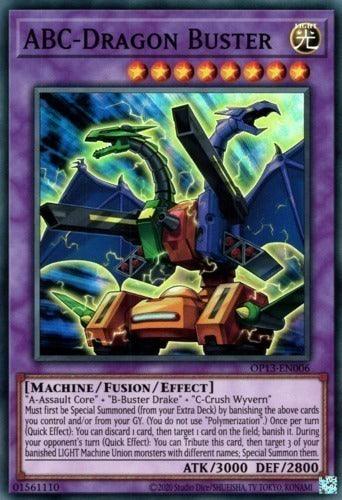 Fusion/Effect Monster, Light, Machine, OTS Tournament Pack 13, Super Rare, Unlimited ABC-Dragon Buster [OP13-EN006] Super Rare - Trading Card World