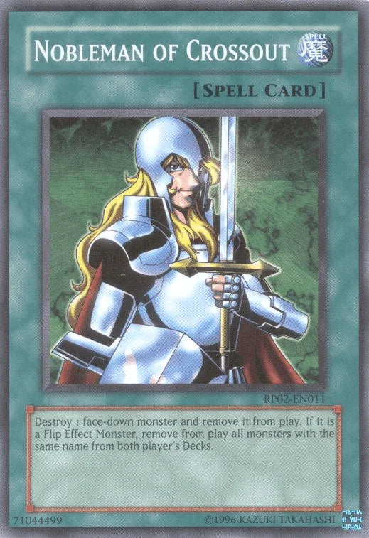 Common, Normal Spell, Retro Pack 2, Spell, Unlimited Nobleman of Crossout [RP02-EN011] Common - Trading Card World