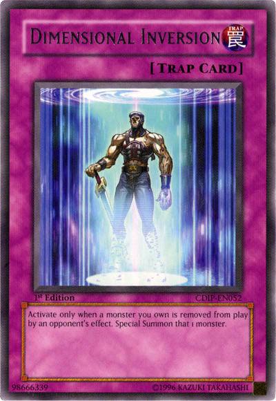 1st Edition, Cyberdark Impact, Normal Spell, Rare, Trap, Unlimited Dimensional Inversion [CDIP-EN052] Rare - Trading Card World
