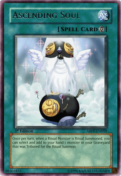 1st Edition, Absolute Powerforce, Normal Spell, Rare, Spell, Unlimited Ascending Soul [ABPF-EN059] Rare - Trading Card World