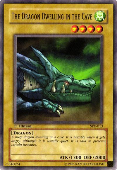 1st Edition, Common, Dragon, Normal Monster, Starter Deck: Kaiba Evolution, Unlimited, Wind The Dragon Dwelling in the Cave [SKE-013] Common - Trading Card World