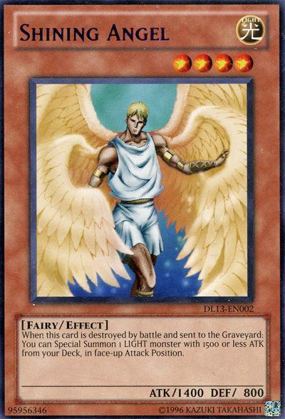 Duelist League Promo, Effect Monster, Fairy, Light, Rare, Unlimited Shining Angel (Purple) [DL13-EN002] Rare - Trading Card World