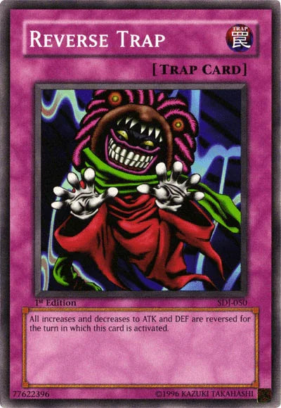 1st Edition, Common, Normal Trap, Starter Deck: Joey, Trap, Unlimited Reverse Trap [SDJ-050] Common - Trading Card World