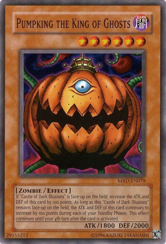 Common, Dark, Effect Monster, Metal Raiders, Unlimited, Zombie Pumpking the King of Ghosts [MRD-EN079] Common - Trading Card World