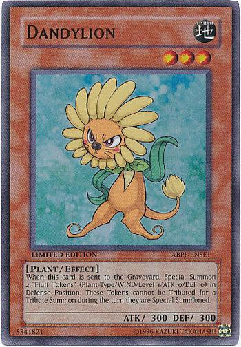 Absolute Powerforce: Special Edition, Earth, Effect Monster, Limited, Plant, Super Rare Dandylion [ABPF-ENSE1] Super Rare - Trading Card World