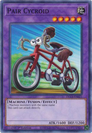 1st Edition, Common, Dragons of Legend: The Complete Series, Earth, Fusion/Effect Monster, Machine Pair Cycroid [DLCS-EN021] Common - Trading Card World