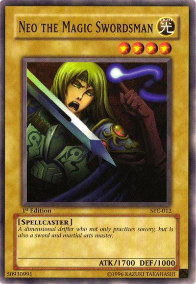 1st Edition, Common, Light, Normal Monster, Spellcaster, Starter Deck: Yugi Evolution, Unlimited Neo the Magic Swordsman [SYE-012] Common - Trading Card World