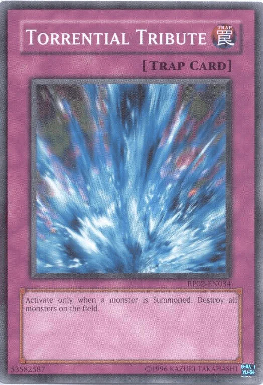 Common, Normal Trap, Retro Pack 2, Trap, Unlimited Torrential Tribute [RP02-EN034] Common - Trading Card World