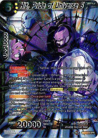 Hit, Pride of Universe 6 (SPR) (BT7-079) [Assault of the Saiyans]