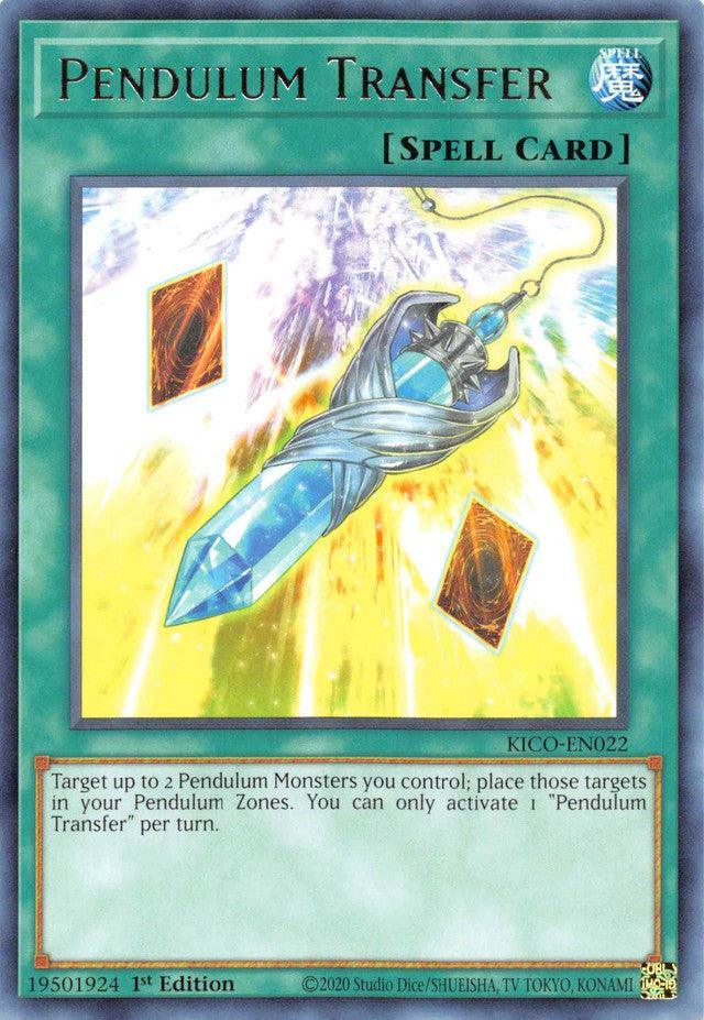 1st Edition, King's Court, Normal Spell, Rare, Spell Pendulum Transfer (Rare) [KICO-EN022] Rare - Trading Card World