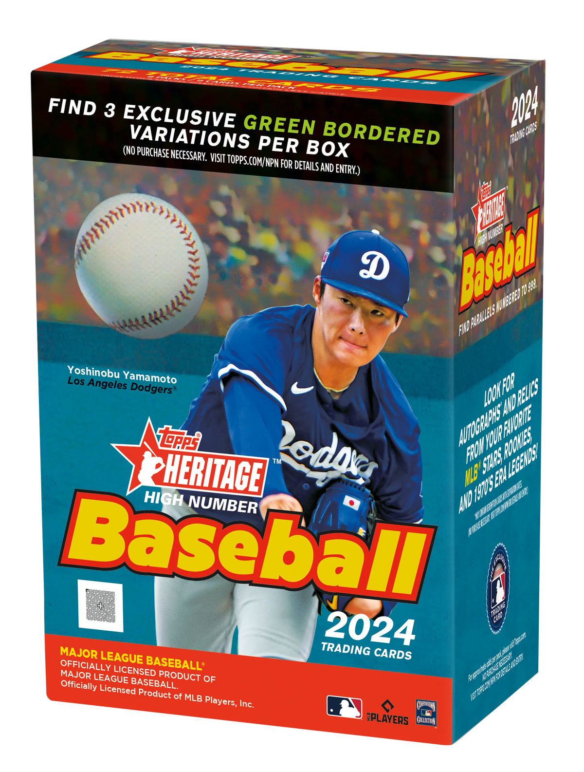 2024 Topps Heritage High Number Baseball - Blaster Box