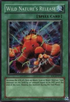 Invasion of Chaos, Normal Spell, Spell, Super Rare, Unlimited Wild Nature's Release [IOC-EN033] Super Rare - Trading Card World