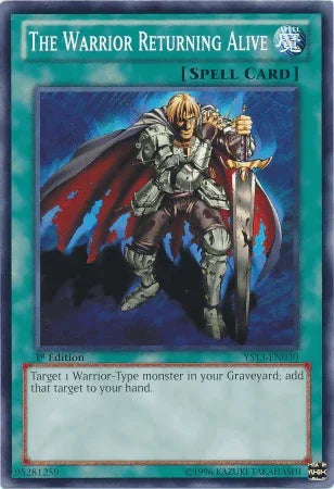1st Edition, Common, Normal Spell, Spell, Super Starter: V for Victory The Warrior Returning Alive [YS13-EN030] Common - Trading Card World