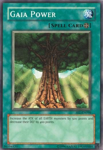 Normal Spell, Short Print, Spell, Spell Ruler, Unlimited Gaia Power [SRL-EN096] Short Print - Trading Card World