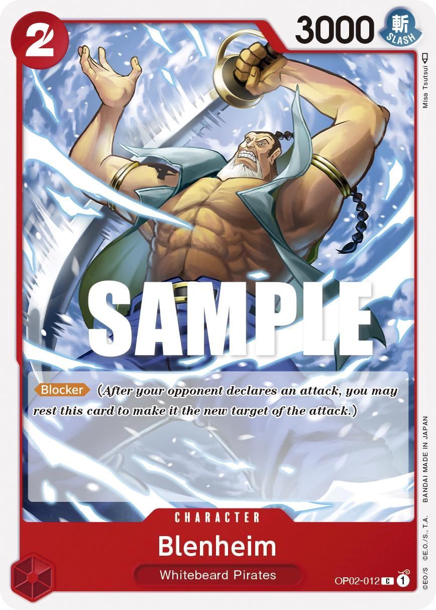 Character, Common, Paramount War, Whitebeard Pirates Blenheim [Paramount War] - Trading Card World