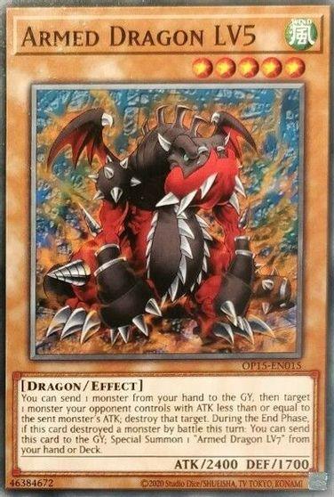 Common, Dragon, Effect, OTS Tournament Pack 15, Unlimited, Wind Armed Dragon LV5 [OP15-EN015] Common - Trading Card World