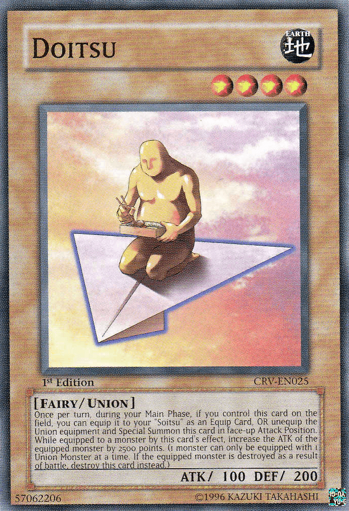 1st Edition, Common, Cybernetic Revolution, Earth, Fairy, Union Monster, Unlimited Doitsu [CRV-EN025] Common - Trading Card World