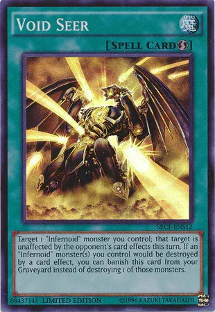 Limited, Quick Play Spell, Secrets of Eternity, Spell, Super Rare Void Seer [SECE-ENS12] Super Rare - Trading Card World