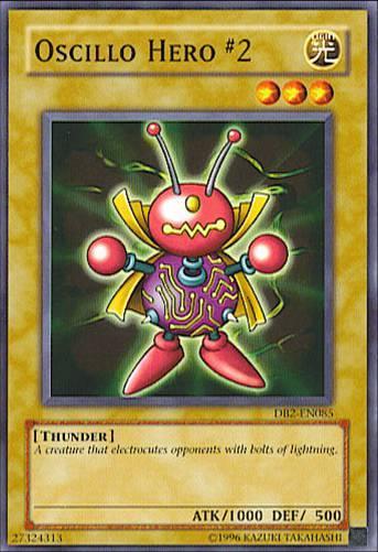 Common, Dark Beginning 2, Light, Normal Monster, Thunder, Unlimited Oscillo Hero #2 [DB2-EN085] Common - Trading Card World