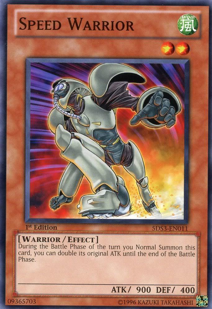 1st Edition, Common, Effect Monster, Starter Deck: Duelist Toolbox, Warrior, Wind Speed Warrior [5DS3-EN011] Common - Trading Card World