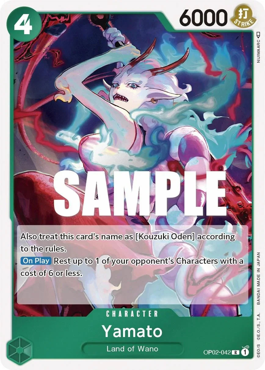 Character, Land of Wano, Paramount War, Rare Yamato [Paramount War] - Trading Card World