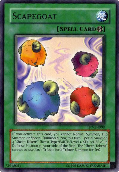 Quick Play Spell, Rare, Spell, Tournament Pack 7, Unlimited Scapegoat [TP7-EN009] Rare - Trading Card World