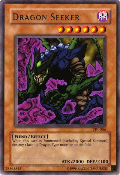 Dark, Effect Monster, Fiend, Rare, Tournament Pack 4, Unlimited Dragon Seeker [TP4-006] Rare - Trading Card World