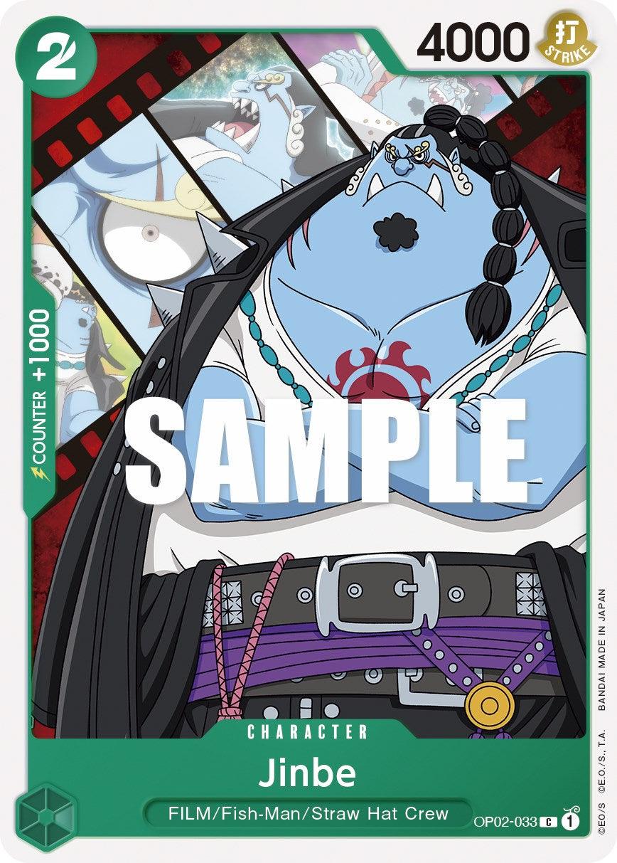 Character, Common, Film, Fish-Man, Paramount War, Straw Hat Crew Jinbe [Paramount War] - Trading Card World