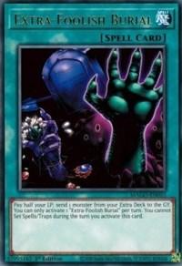 1st Edition, Maximum Gold, Normal Spell, Rare, Spell Extra-Foolish Burial [MAGO-EN055] Rare - Trading Card World