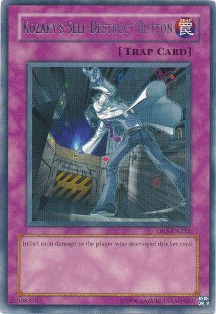 Dark Revelation Volume 3, Normal Trap, Rare, Trap, Unlimited Kozaky's Self-Destruct Button [DR3-EN232] Rare - Trading Card World
