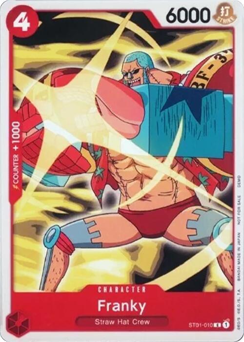 Character, Common, One Piece Demo Deck Cards, Straw Hat Crew Franky [One Piece Demo Deck Cards] - Trading Card World
