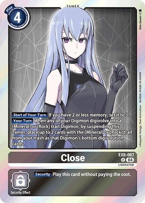 Chain of Liberation, EX8-067, Rare Close [EX8-067] [Chain of Liberation] - Trading Card World