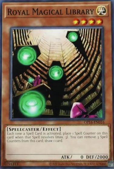 Common, Effect, Light, OTS Tournament Pack 16, Spellcaster, Unlimited Royal Magical Library [OP16-EN016] Common - Trading Card World
