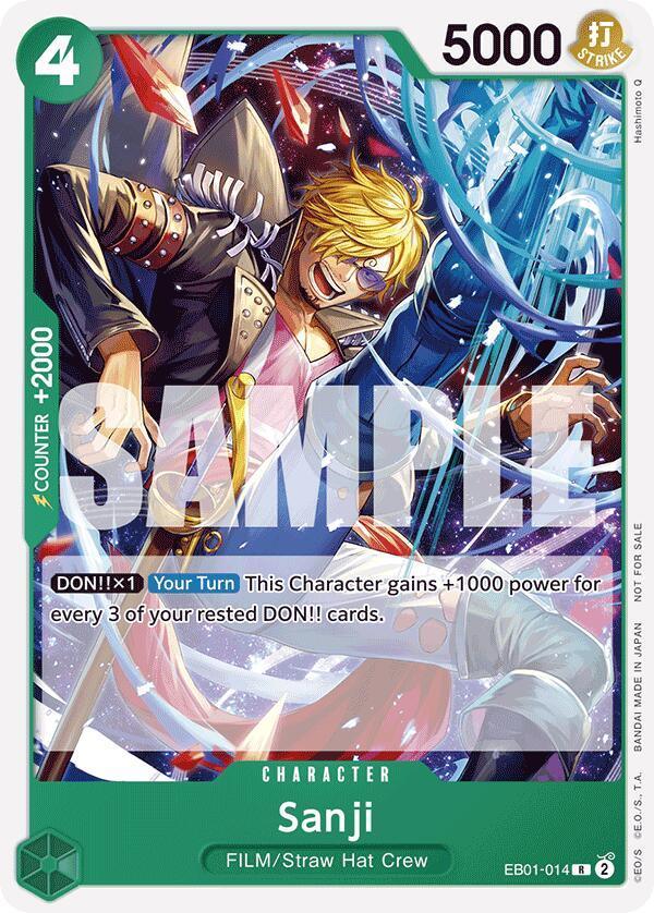 Character, FILM, One Piece Promotion Cards, Promotional Cards, Rare, Straw Hat Crew Sanji (Tournament Pack 2025 Vol. 1) [One Piece Promotion Cards] - Trading Card World